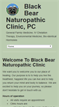 Mobile Screenshot of blackbearnaturopaths.com